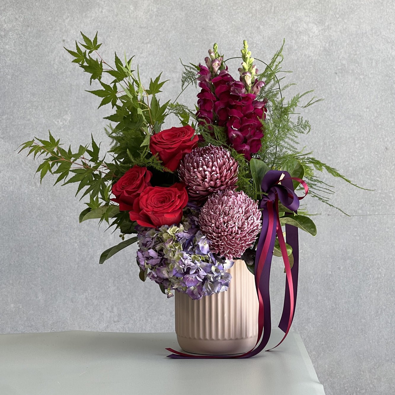 Dramatic flowers in vase
Deluxe $140