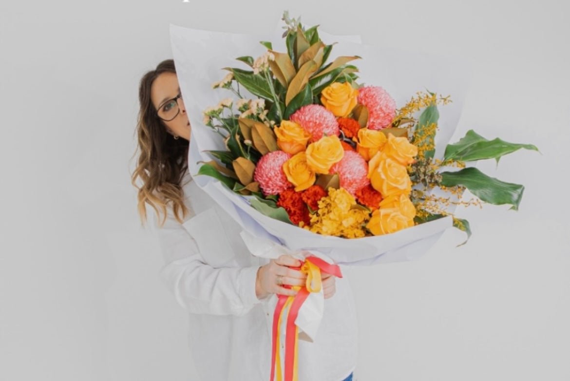 Bright Vibrant Flower Bouquet - Teka Flowers