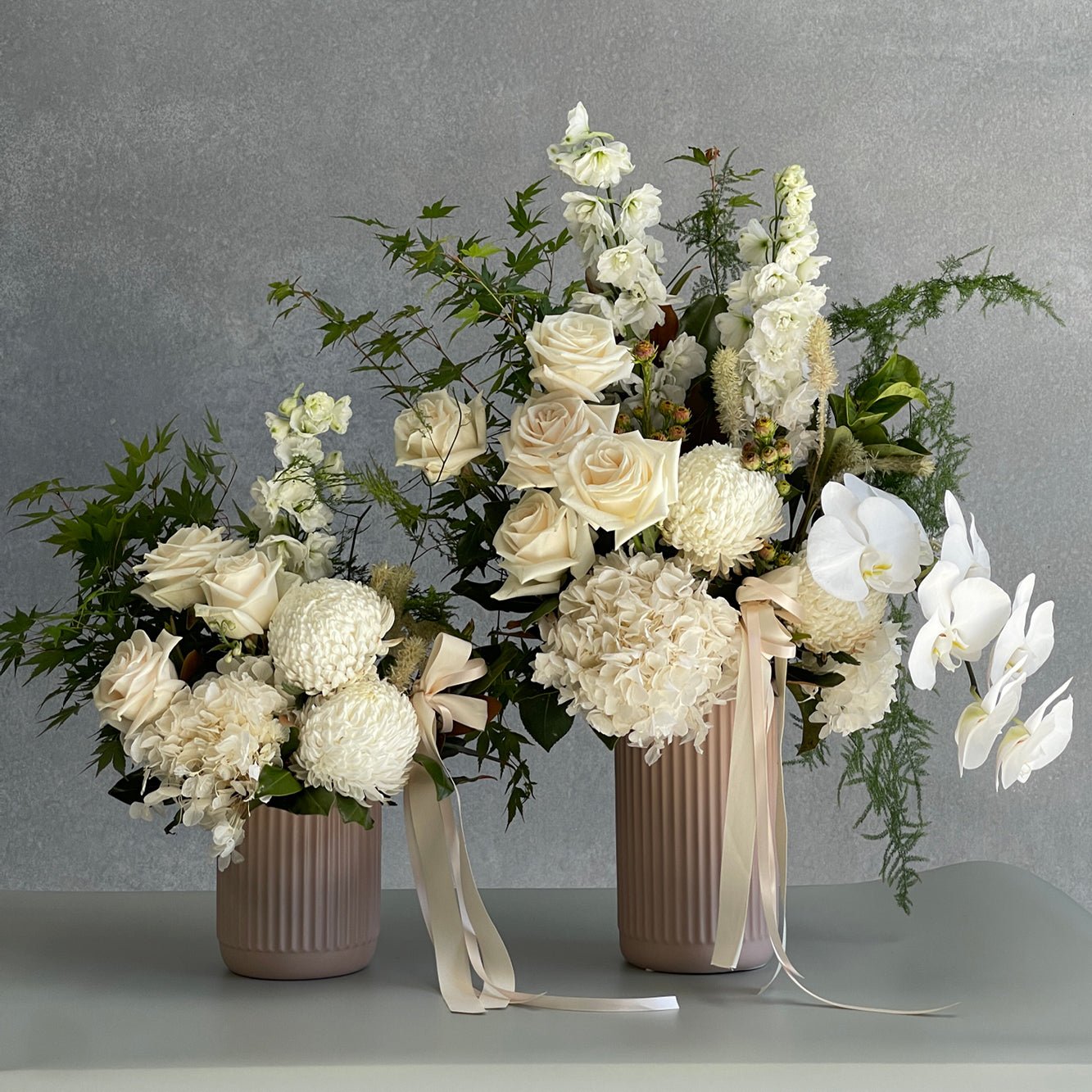 Soft Neutral Flower Vases