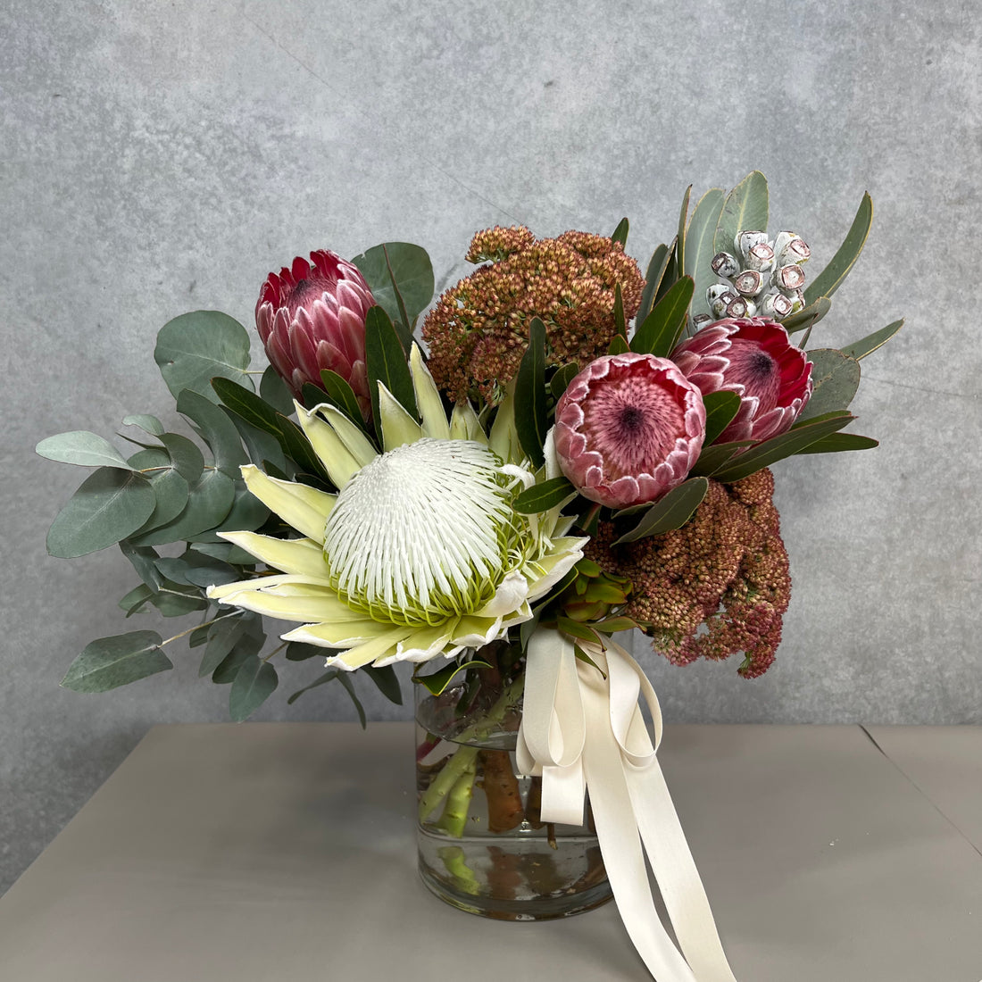 Native Flower Vase Arrangement